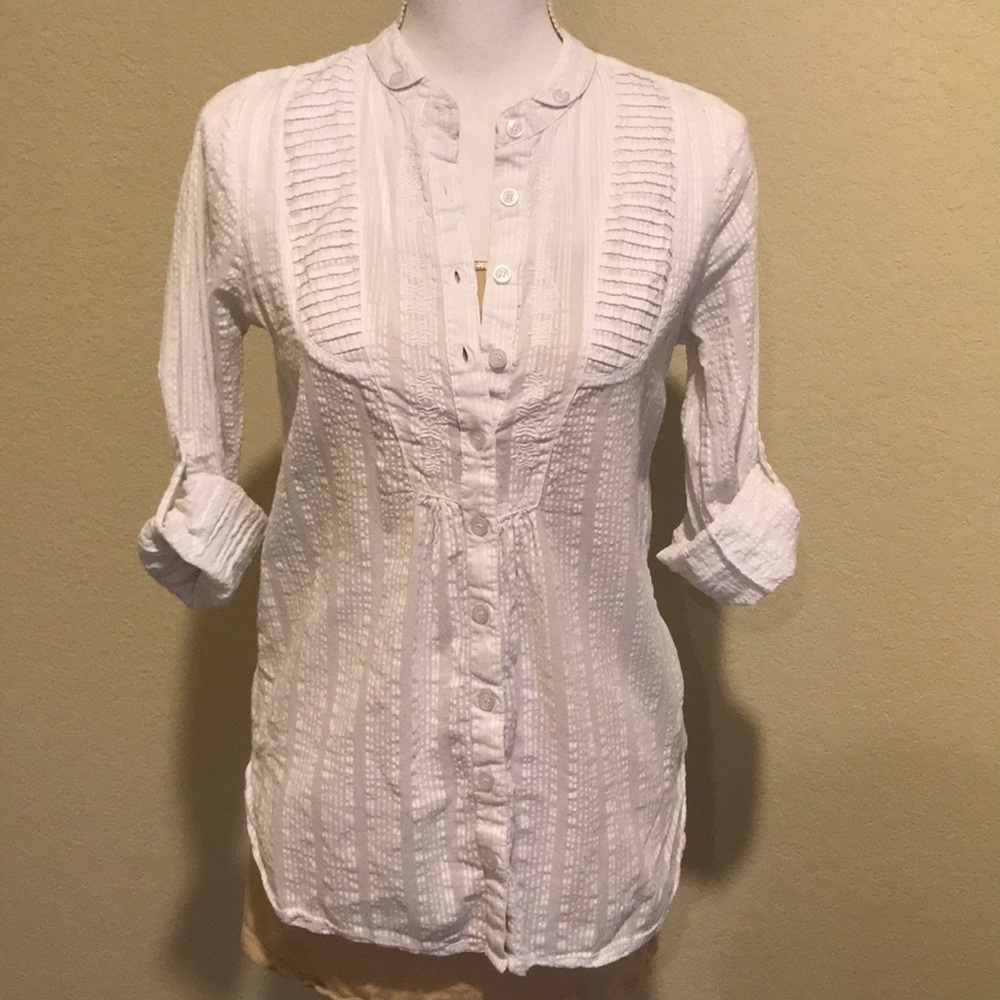 White button down Blouse